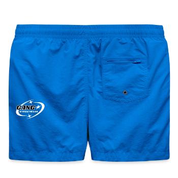 Gangstar Streetwear - Short de bain - cobalt blue - Dos - AI Model Female 180 dark (180cm)