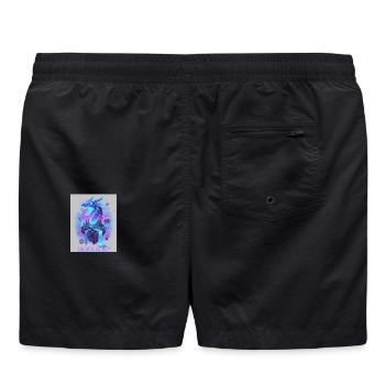 Dragon Neon sur Console Retro - Short de bain - noir - Dos