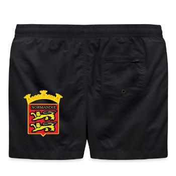 LION DE NORMANDIE - Short de bain - noir - Dos