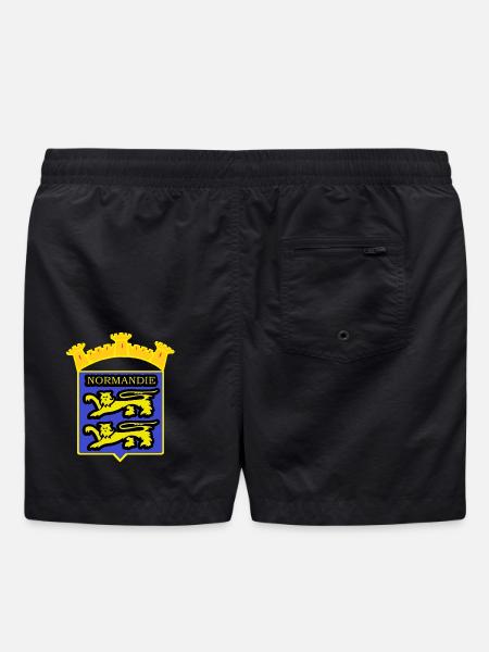 ECUSSON NORMANDIE - Short de bain - noir