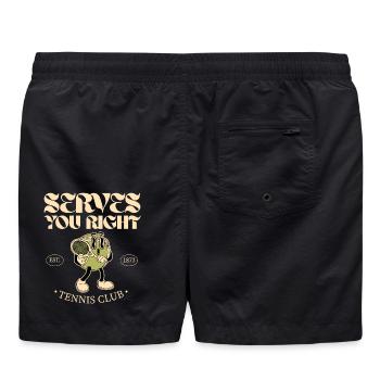 À VOTRE SERVICE CLUB DE TENNIS - Short de bain - noir - Dos