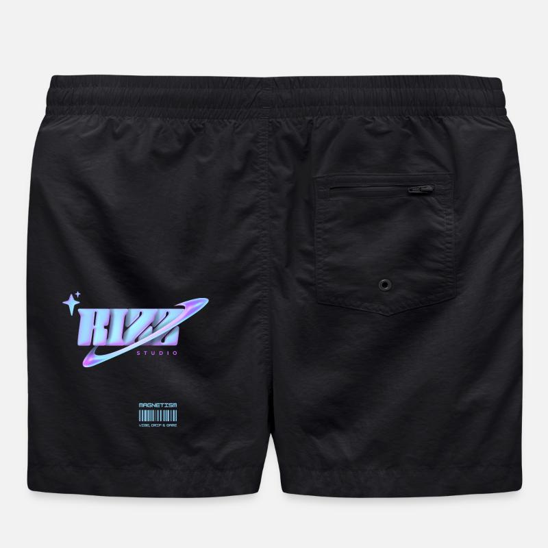 Rizz Studio Galaxy Look - Short de bain - noir