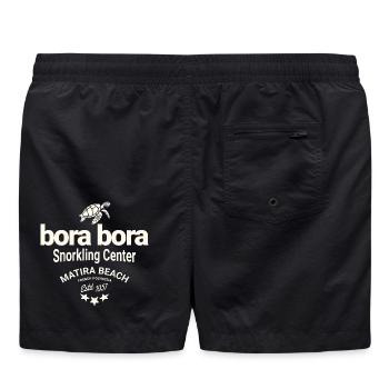 Bora Bora plongée sous marine - Short de bain - noir - Dos