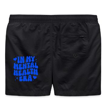Mental Health Selfcare Achtsamkeit Geschenk - Badeshorts - Schwarz - Hinten
