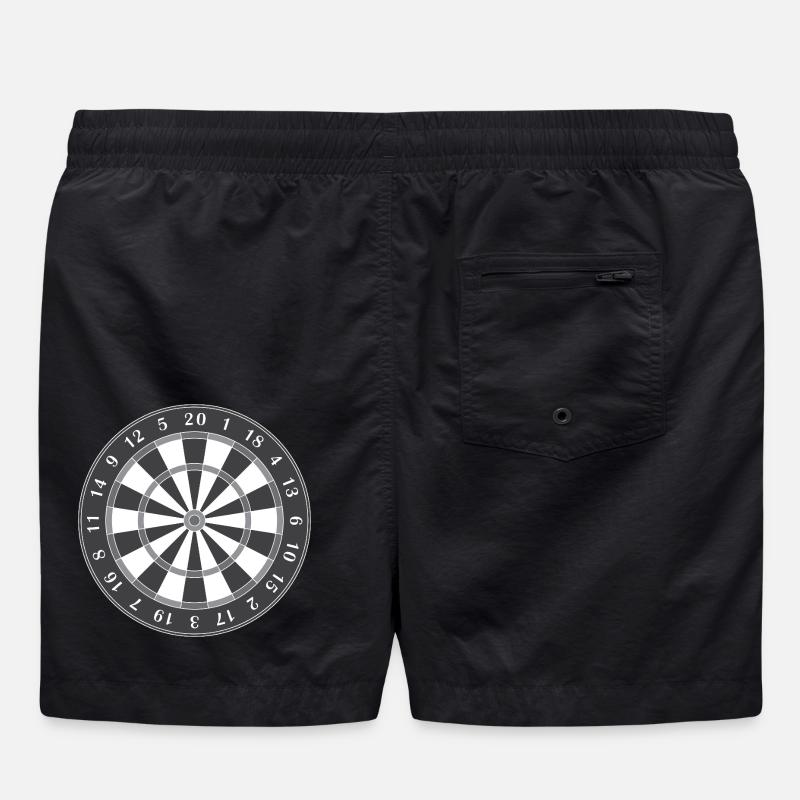 cible - Short de bain - noir