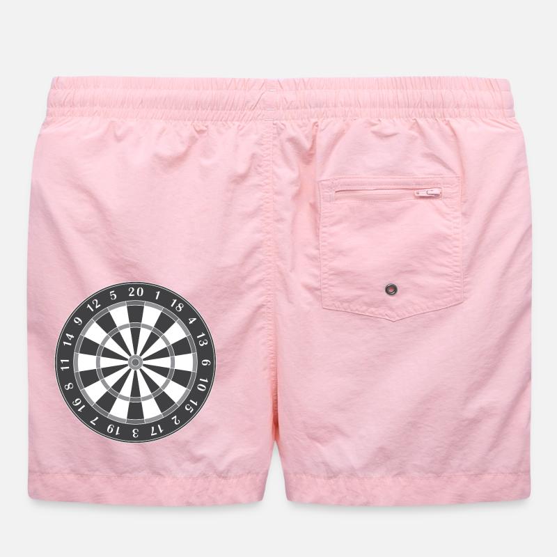 Dartscheibe Badeshorts