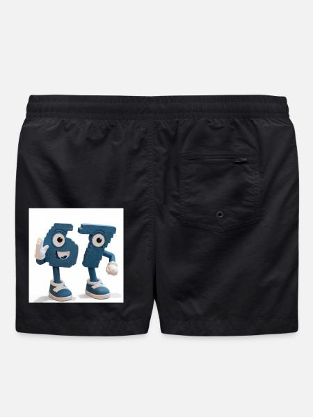 sixseven - Short de bain - noir