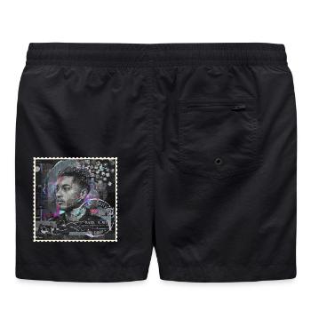 BRIEFMARKENJAHR 2010 - Badeshorts - Schwarz - Hinten