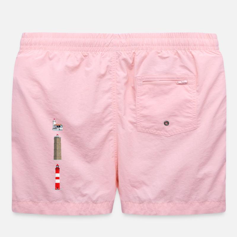 Lighthouses Ameland, Terschelling, Marche Swim Trunks