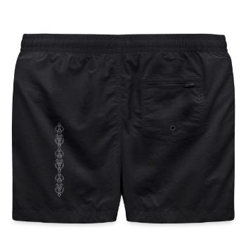 tribal x boneblood - Badeshorts - Schwarz - Hinten