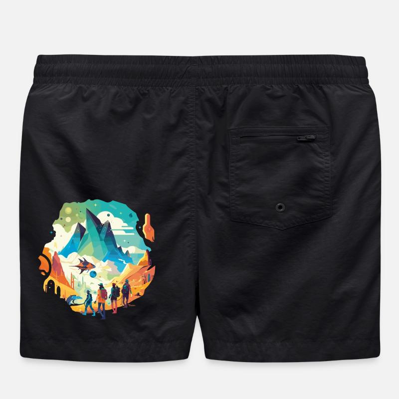 Voyage au centre de la Terre Short de bain