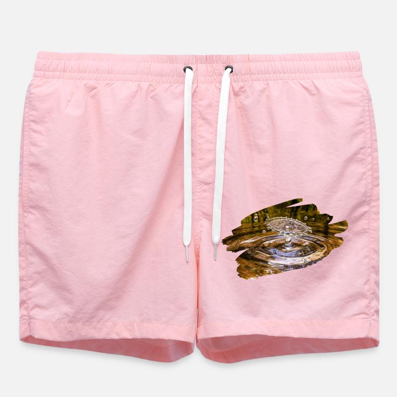 Waterdrop - Short de bain - rose