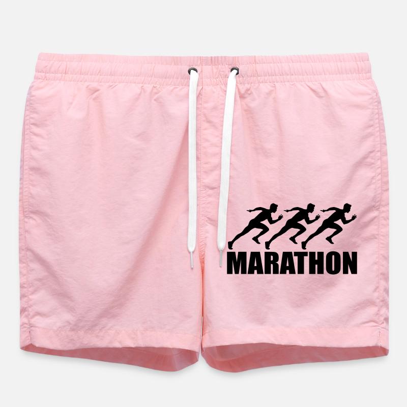marathon - Short de bain - rose