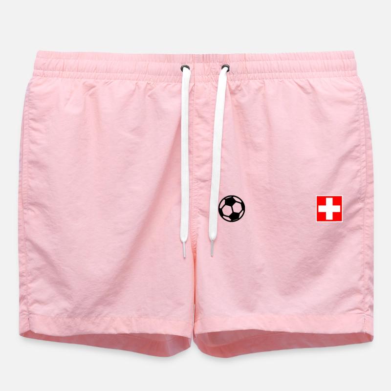 Schweiz - Badeshorts - Pink