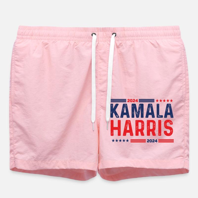 KAMALA HARRIS Amérique - Short de bain - rose