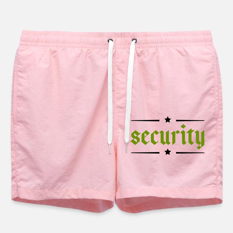 Sécurité - Short de bain - rose