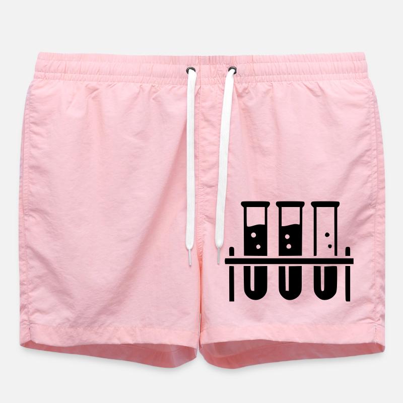 Tube à essai - Short de bain - rose