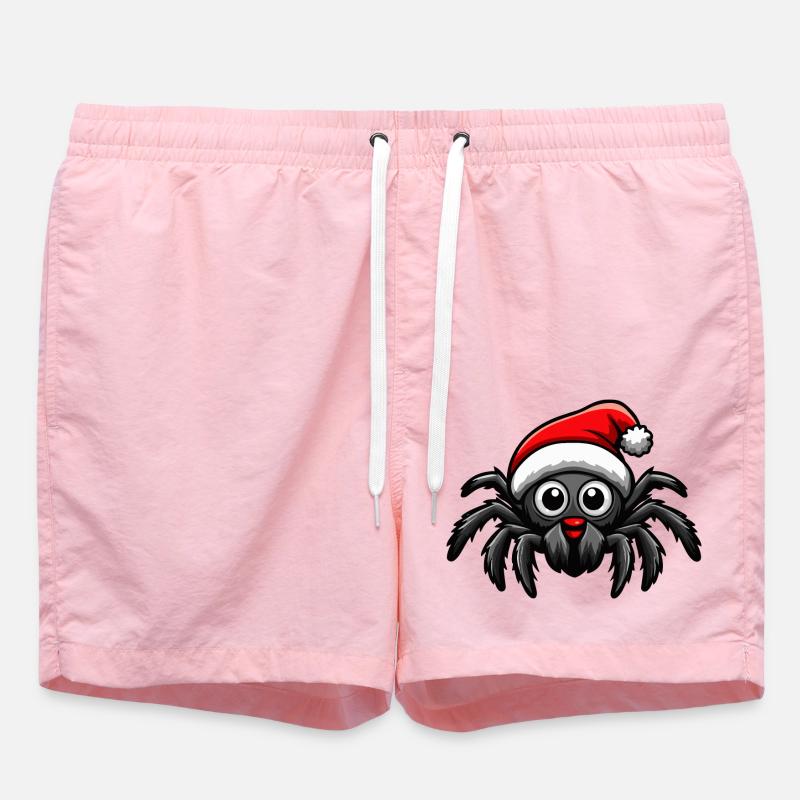Tarentule Noël - Short de bain - rose