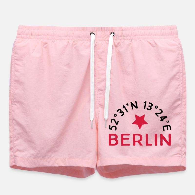 Berlin - Short de bain - rose