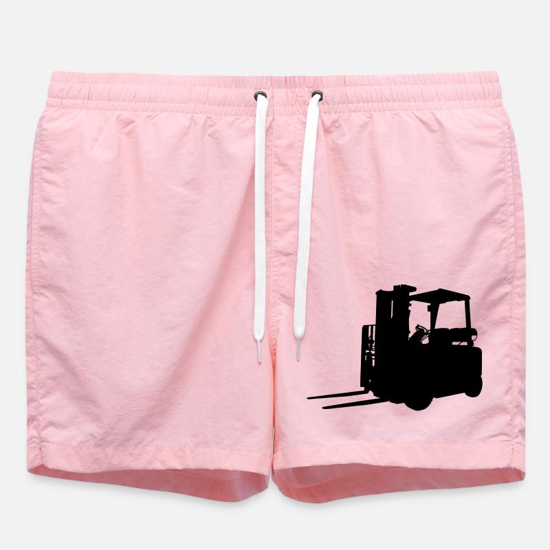 Chariots élévateurs - Short de bain - rose