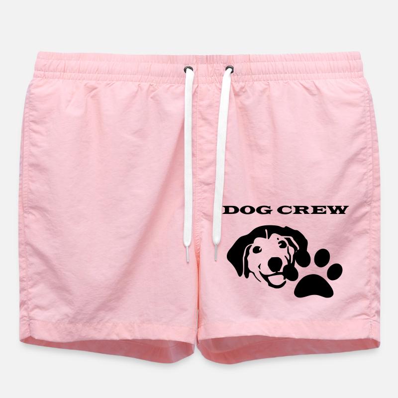 Équipe de chiens - Short de bain - rose