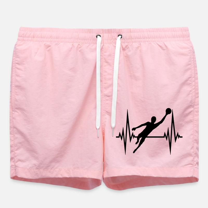 tenir gardien de fréquence cardiaque - Short de bain - rose
