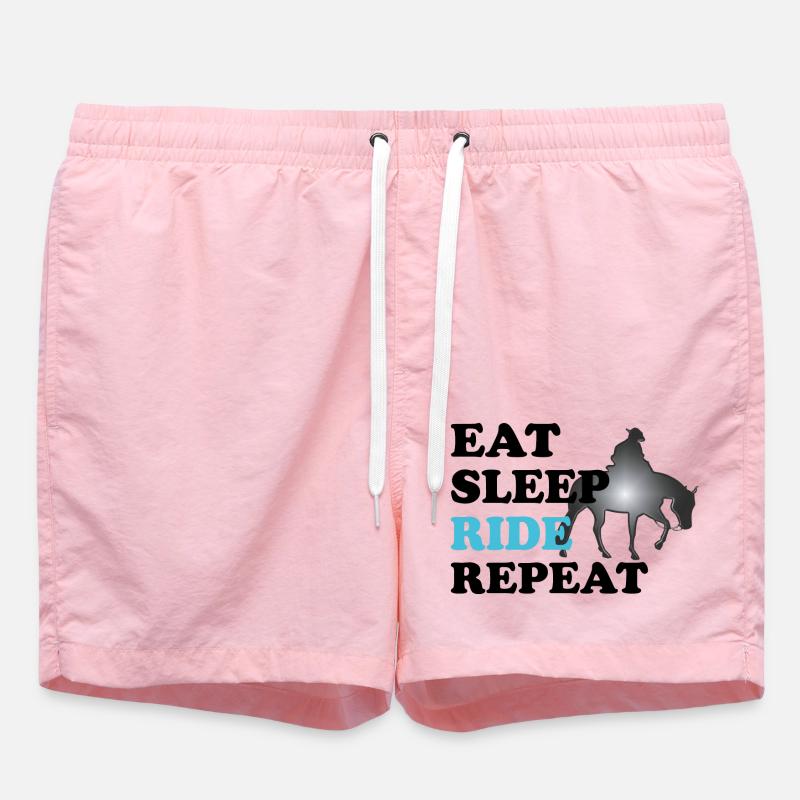 Reining Westernreiter - Short de bain - rose