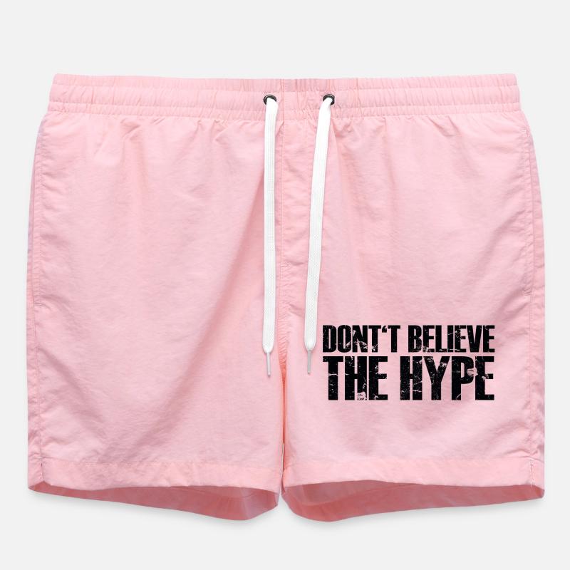 Ne croyez pas le * & / $ '# - Short de bain - rose