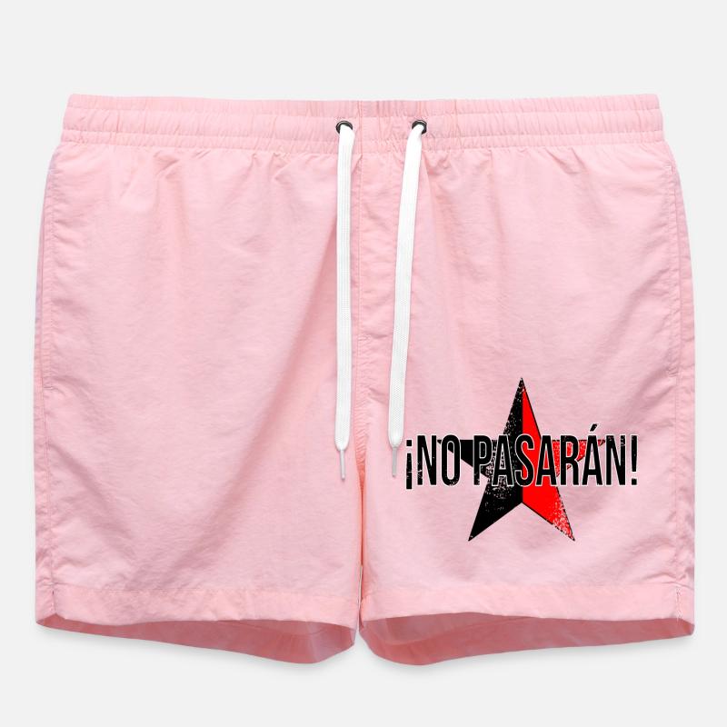 ¡Non pasarán! - Short de bain - rose