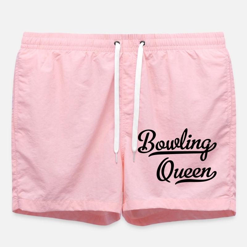 Bowling Queen - Badeshorts - Pink