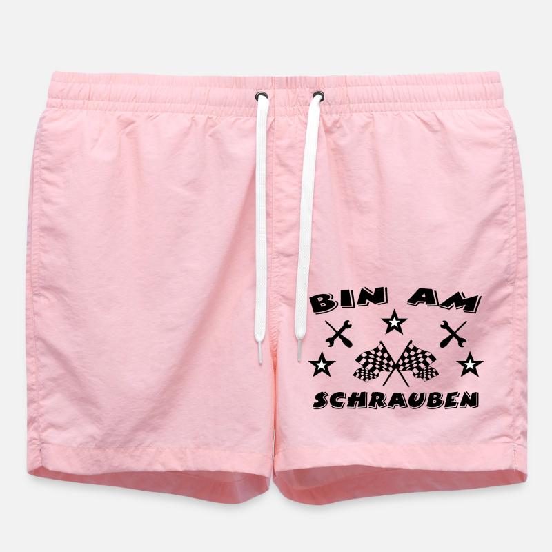 Auto - Badeshorts - Pink