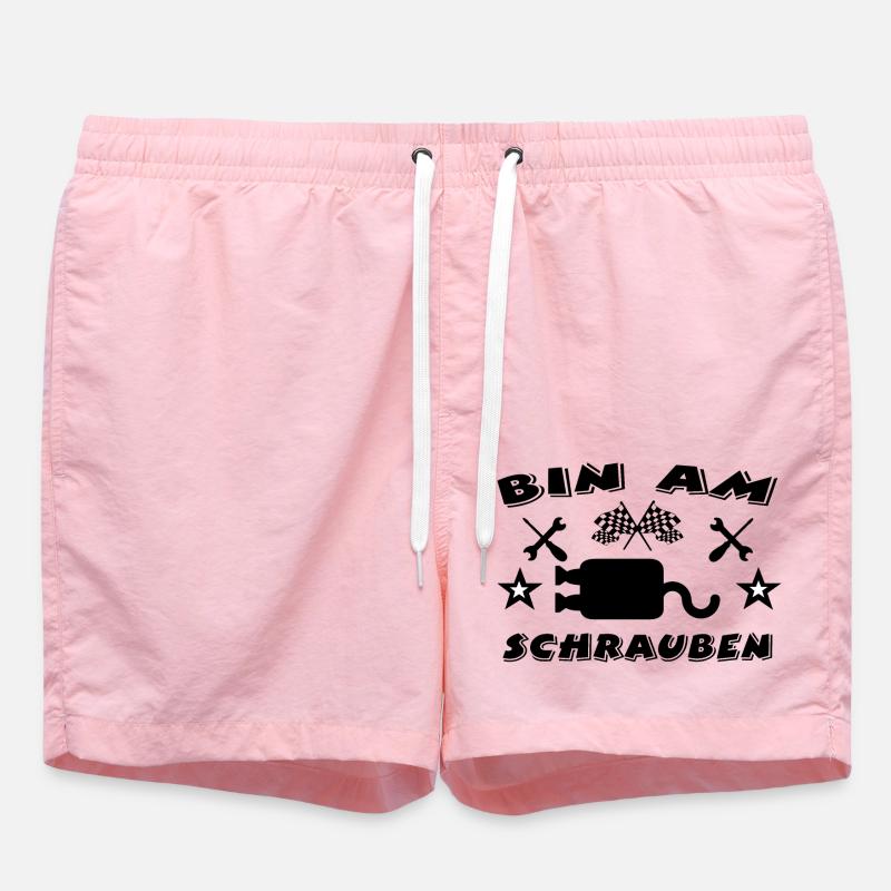 Auto - Badeshorts - Pink