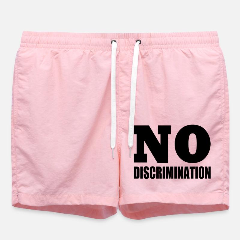 no discrimination - Short de bain - rose