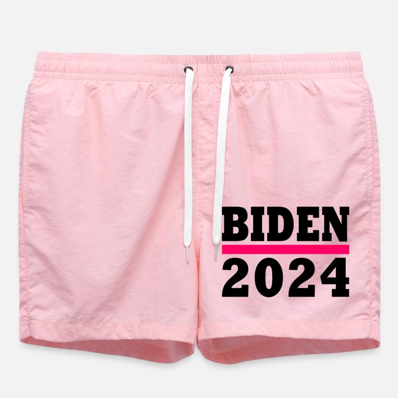 Biden 2024 - Short de bain - rose