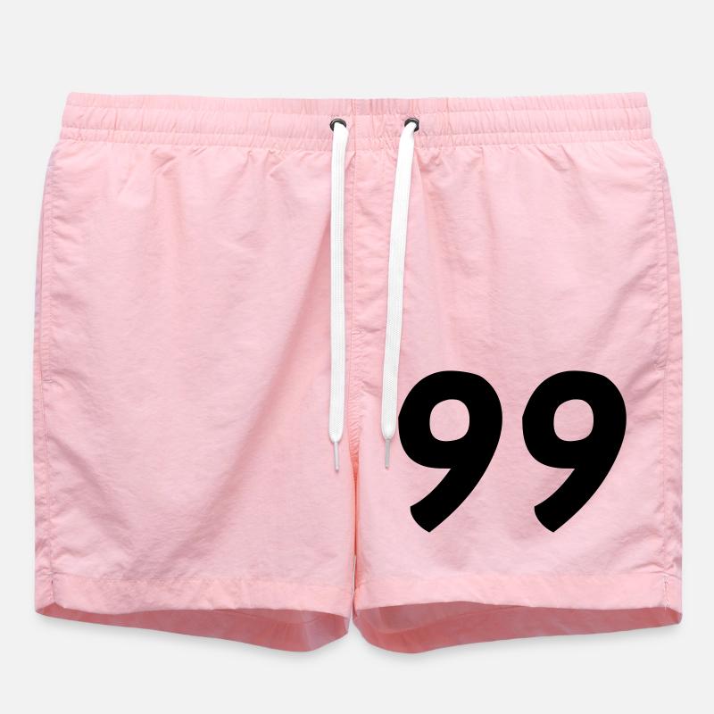 99 - Short de bain - rose