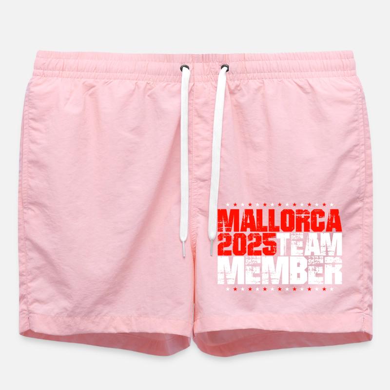 Majorque 2025 Équipe - Short de bain - rose