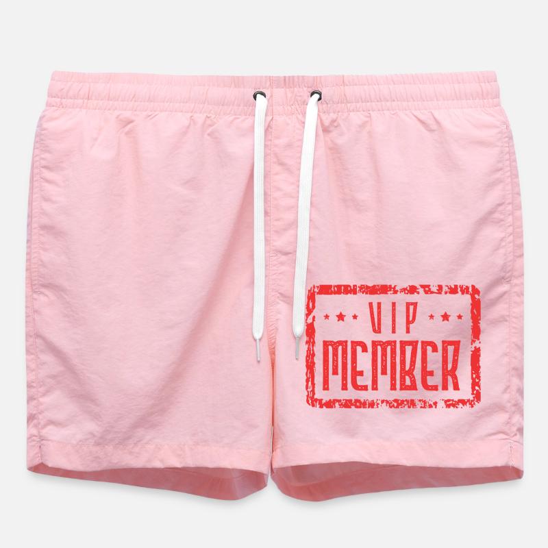 Cœur de membre VIP - Short de bain - rose