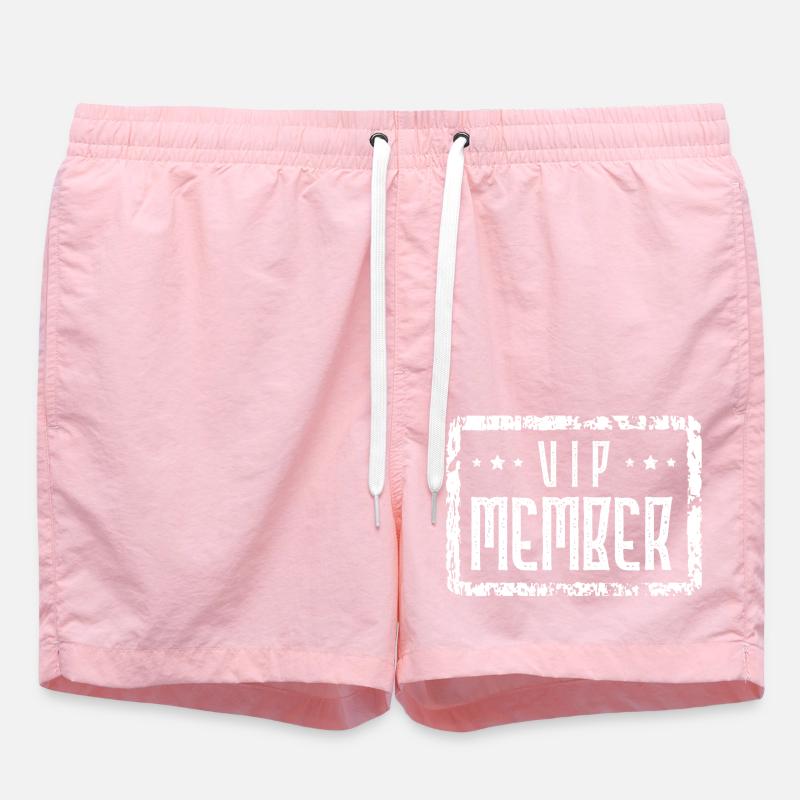 Cœur de membre VIP - Short de bain - rose