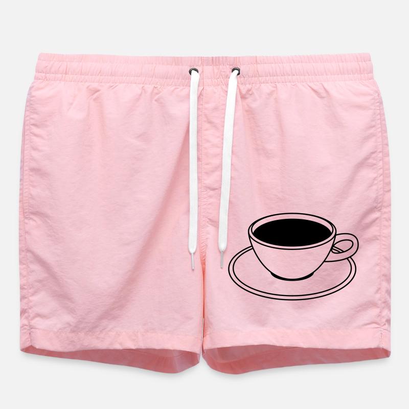 Coffee Cup - Short de bain - rose