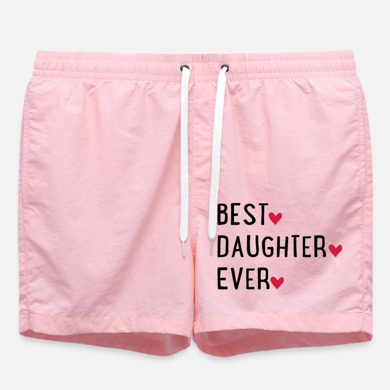 Fille - Short de bain - rose