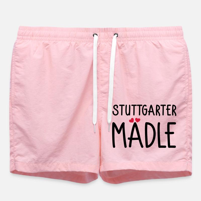 Stuttgarter Mädle - Badeshorts - Pink