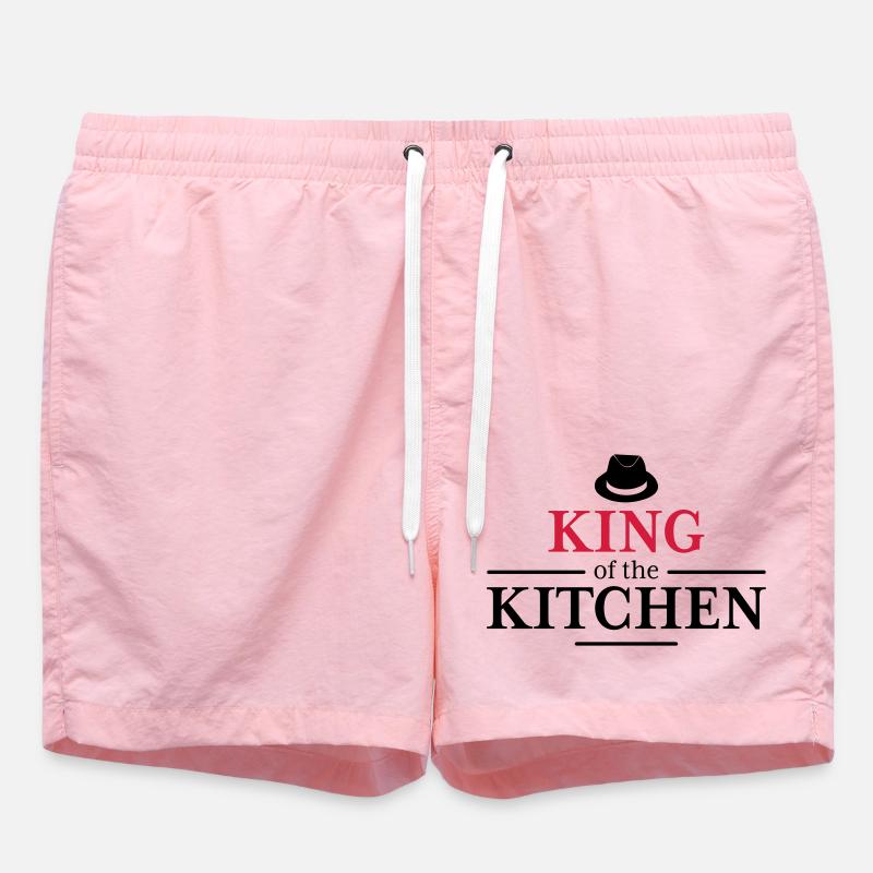 Roi de la cuisine - Short de bain - rose