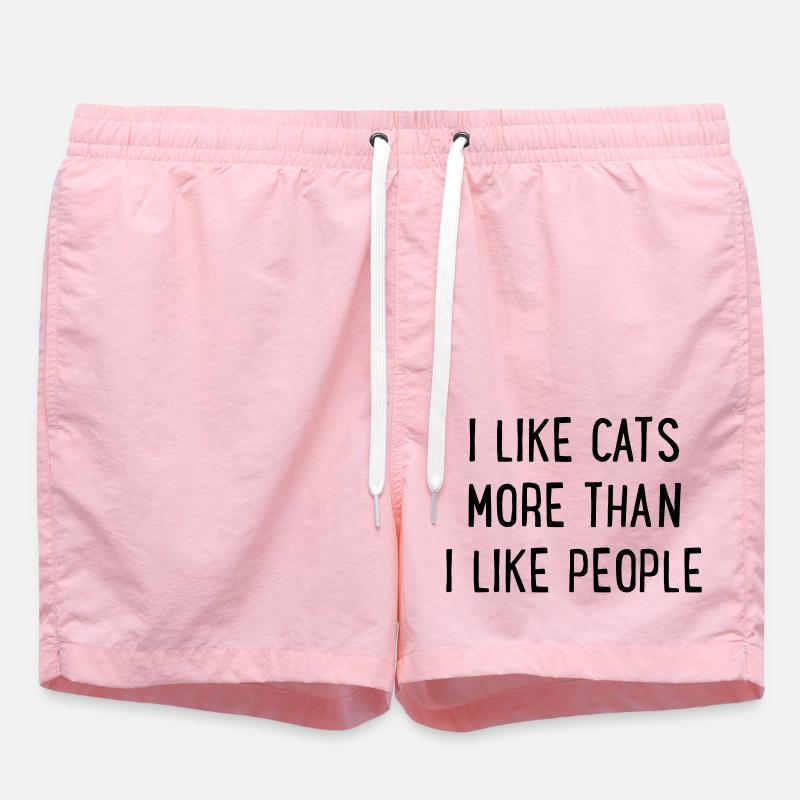 Félin - Short de bain - rose