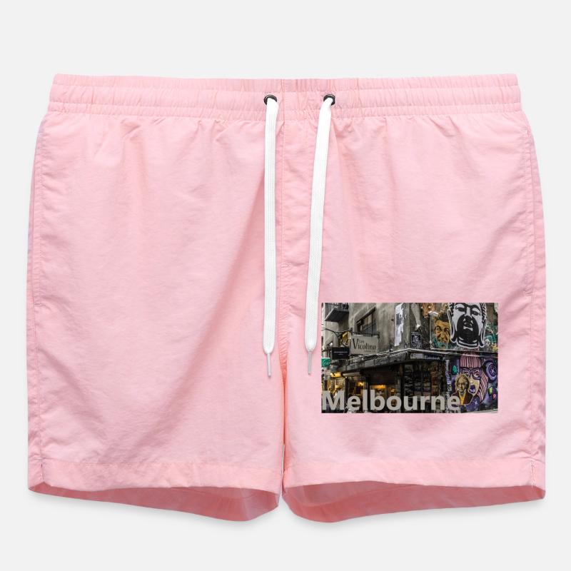 Melbourne - Short de bain - rose