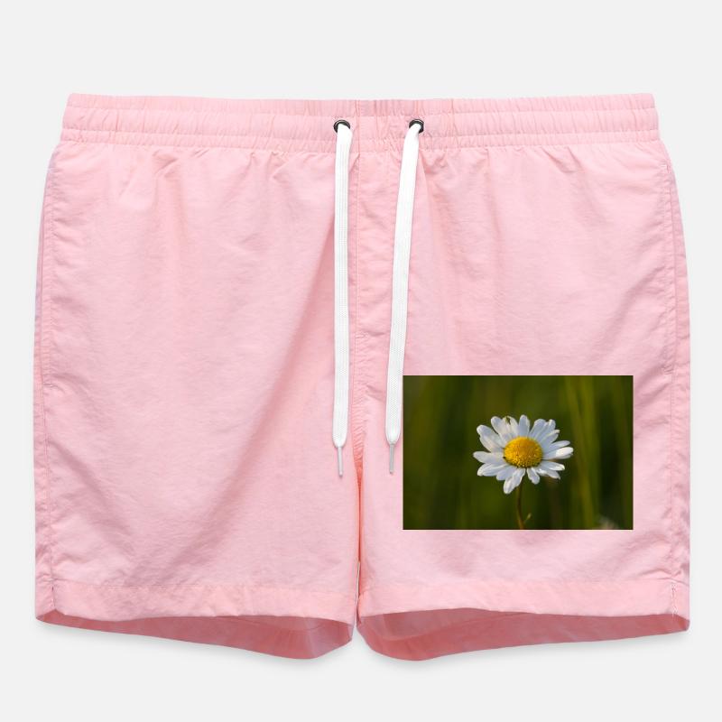 Margeriten Margerite Gänseblümchen - Badeshorts - Pink