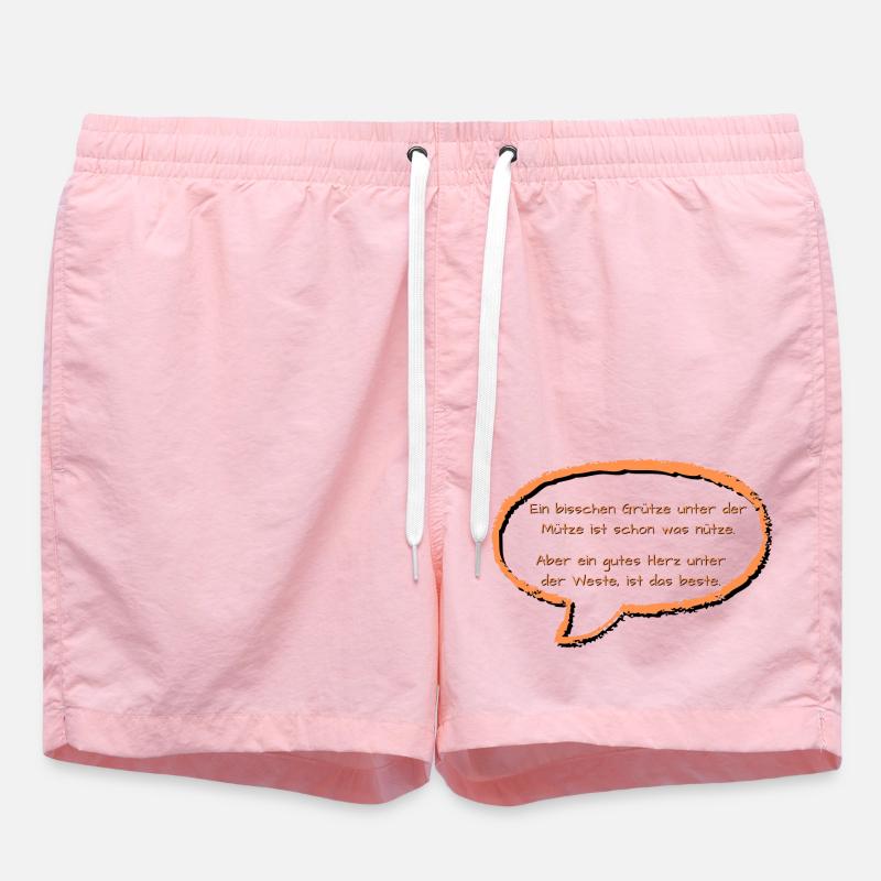 Grits sous le capuchon - Short de bain - rose