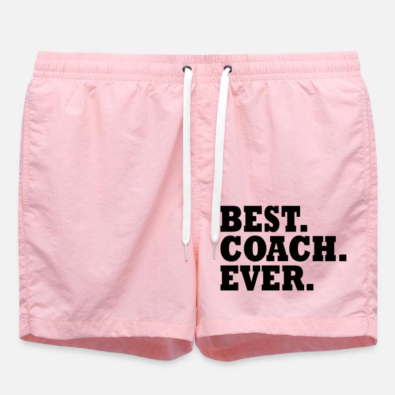 Best coach ever - Short de bain - rose