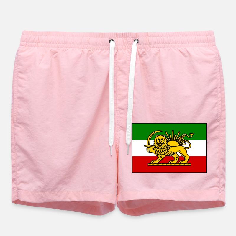 Iran - Short de bain - rose