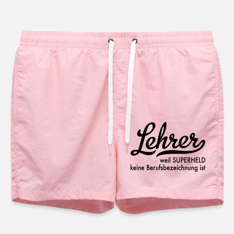 Lehrer - Badeshorts - Pink