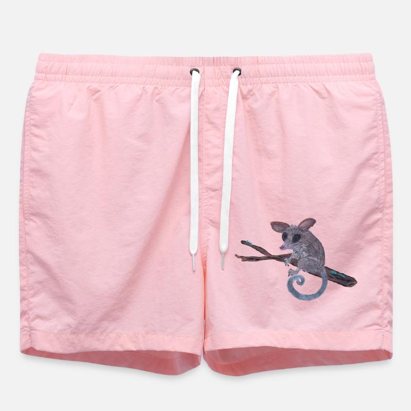 Le jacquier timide - Short de bain - rose